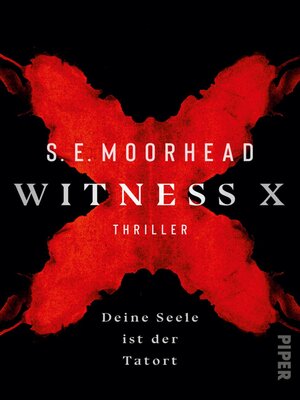 cover image of Witness X – Deine Seele ist der Tatort